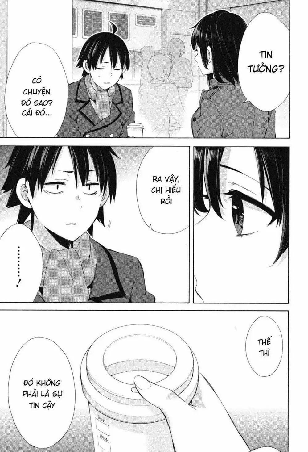 Truyện Tranh Chuyện Tình Thanh Xuân Bi Hài Của Tôi Quả Nhiên Là Sai Lầm - Oregairu trang 6