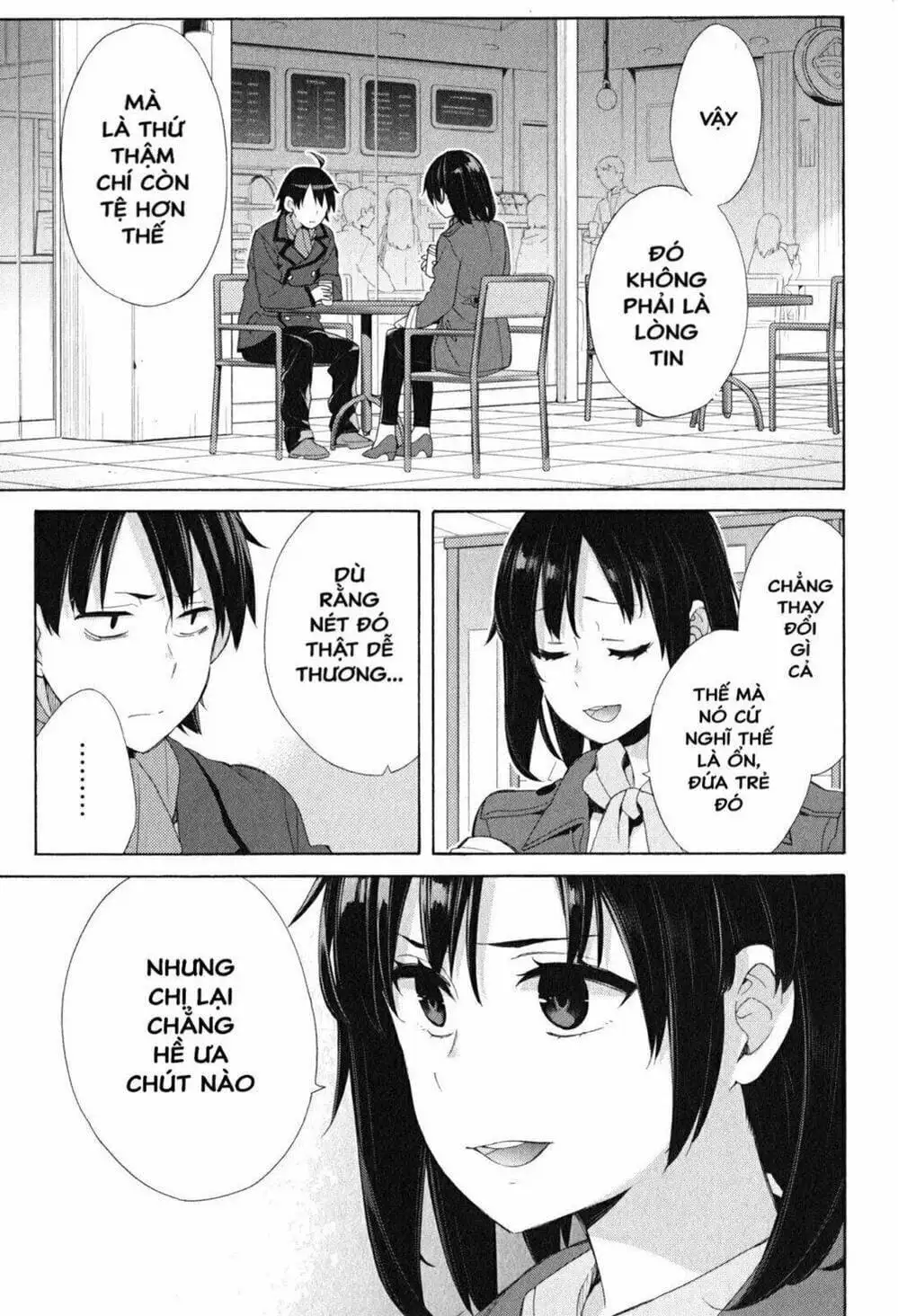 Truyện Tranh Chuyện Tình Thanh Xuân Bi Hài Của Tôi Quả Nhiên Là Sai Lầm - Oregairu trang 6