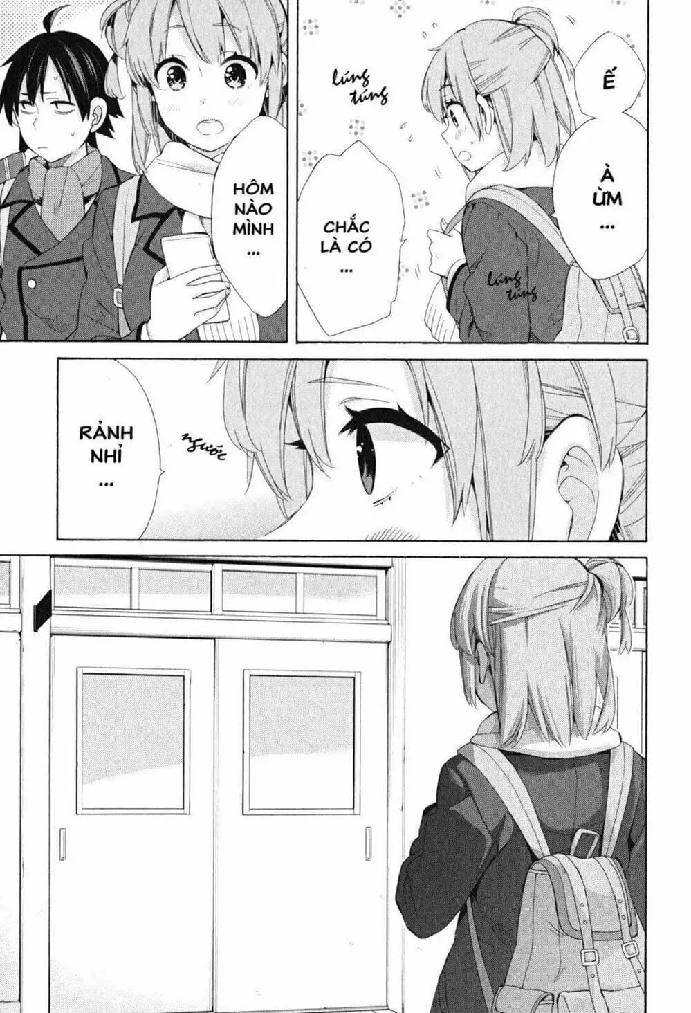 Truyện Tranh Chuyện Tình Thanh Xuân Bi Hài Của Tôi Quả Nhiên Là Sai Lầm - Oregairu trang 6