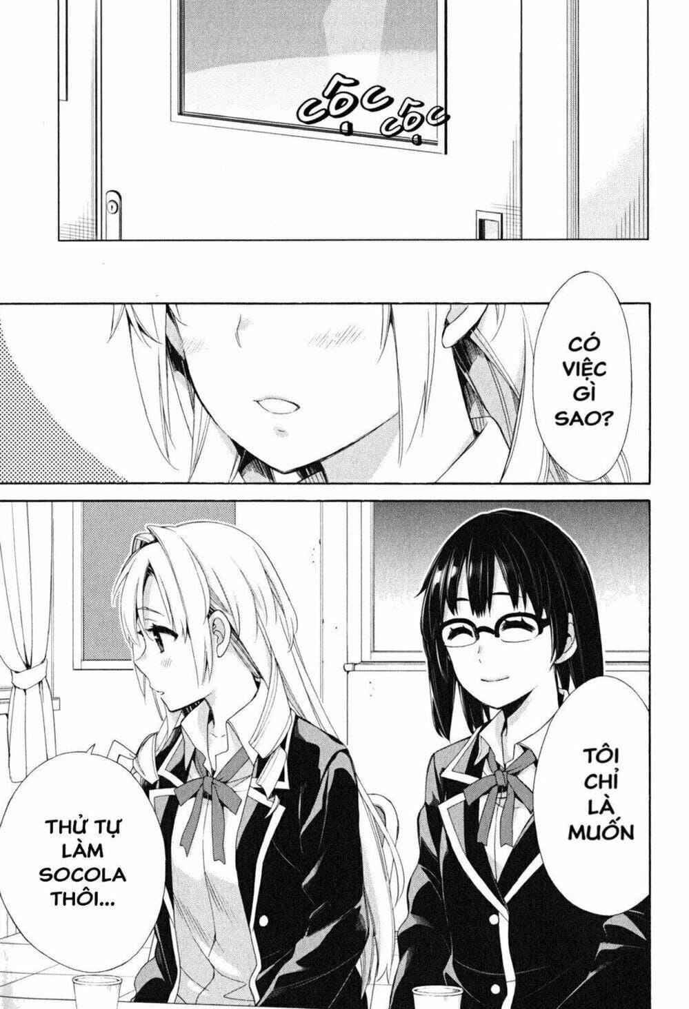 Truyện Tranh Chuyện Tình Thanh Xuân Bi Hài Của Tôi Quả Nhiên Là Sai Lầm - Oregairu trang 6