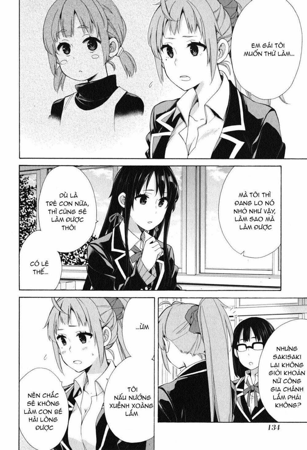 Truyện Tranh Chuyện Tình Thanh Xuân Bi Hài Của Tôi Quả Nhiên Là Sai Lầm - Oregairu trang 6