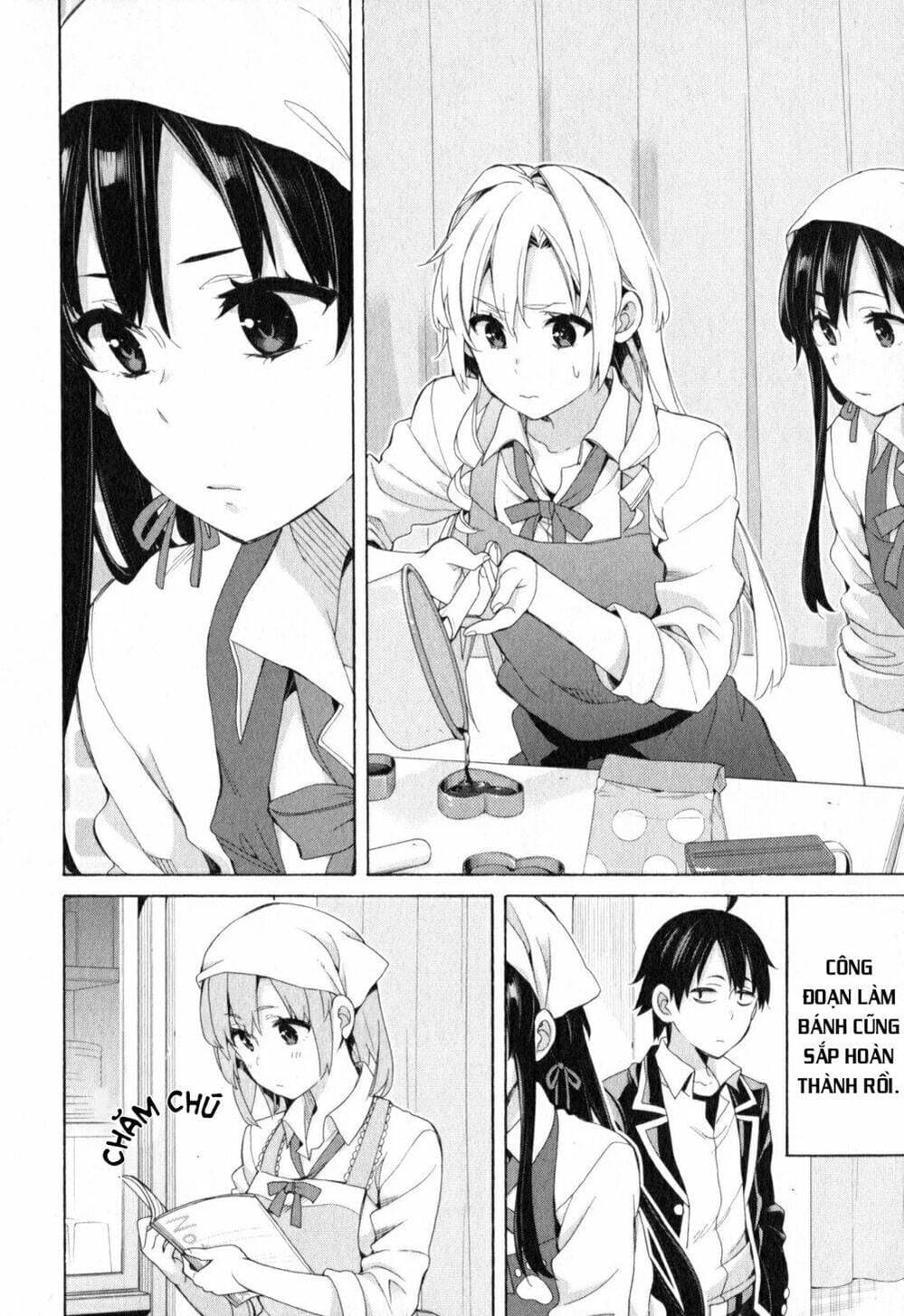 Truyện Tranh Chuyện Tình Thanh Xuân Bi Hài Của Tôi Quả Nhiên Là Sai Lầm - Oregairu trang 6