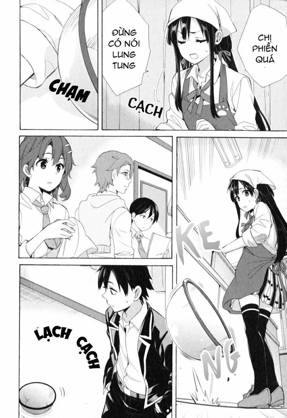 Truyện Tranh Chuyện Tình Thanh Xuân Bi Hài Của Tôi Quả Nhiên Là Sai Lầm - Oregairu trang 6