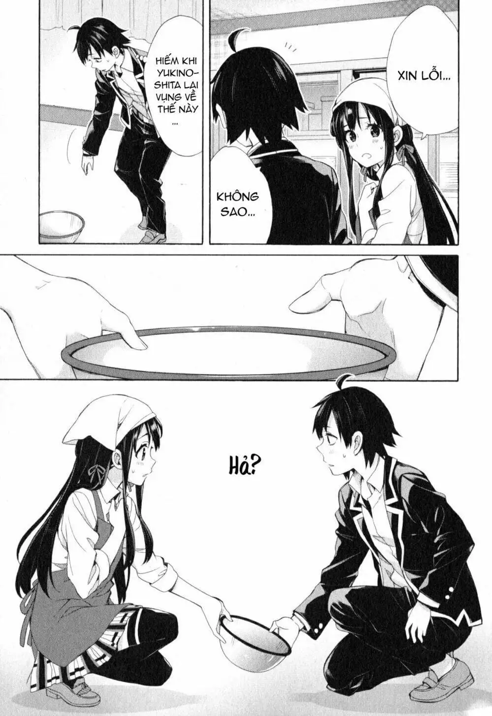 Truyện Tranh Chuyện Tình Thanh Xuân Bi Hài Của Tôi Quả Nhiên Là Sai Lầm - Oregairu trang 6