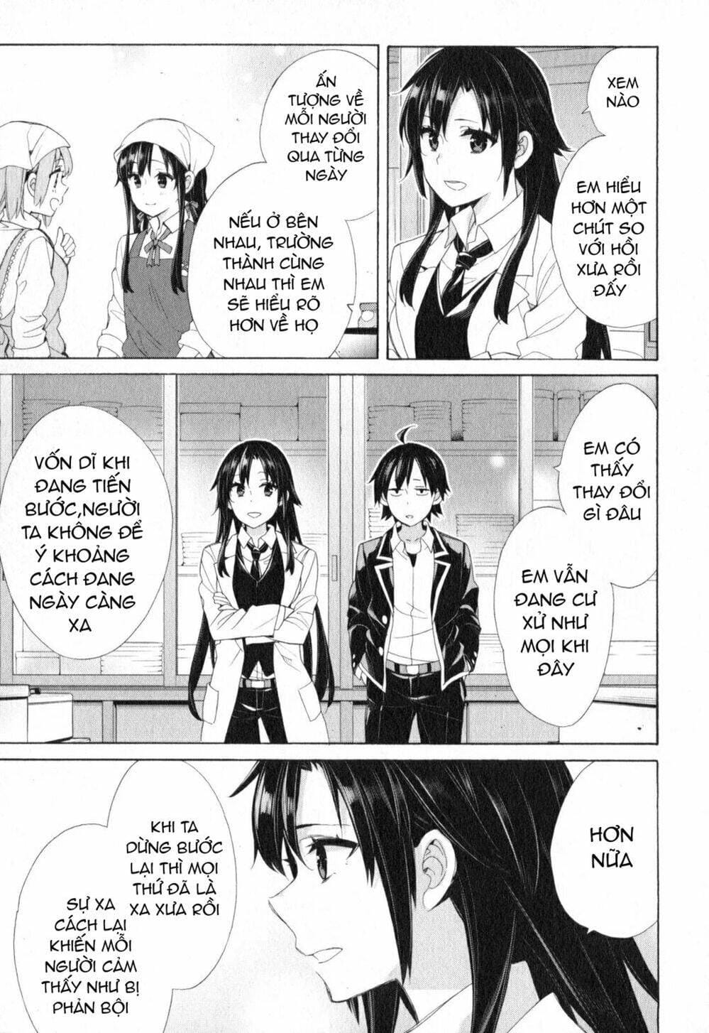 Truyện Tranh Chuyện Tình Thanh Xuân Bi Hài Của Tôi Quả Nhiên Là Sai Lầm - Oregairu trang 6