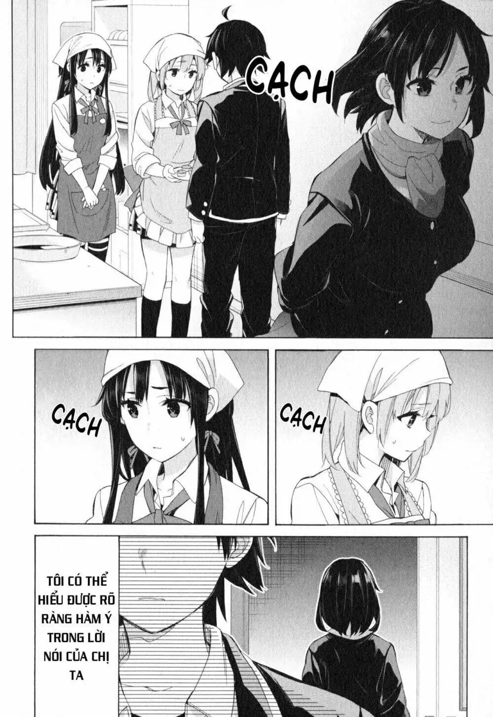 Truyện Tranh Chuyện Tình Thanh Xuân Bi Hài Của Tôi Quả Nhiên Là Sai Lầm - Oregairu trang 6