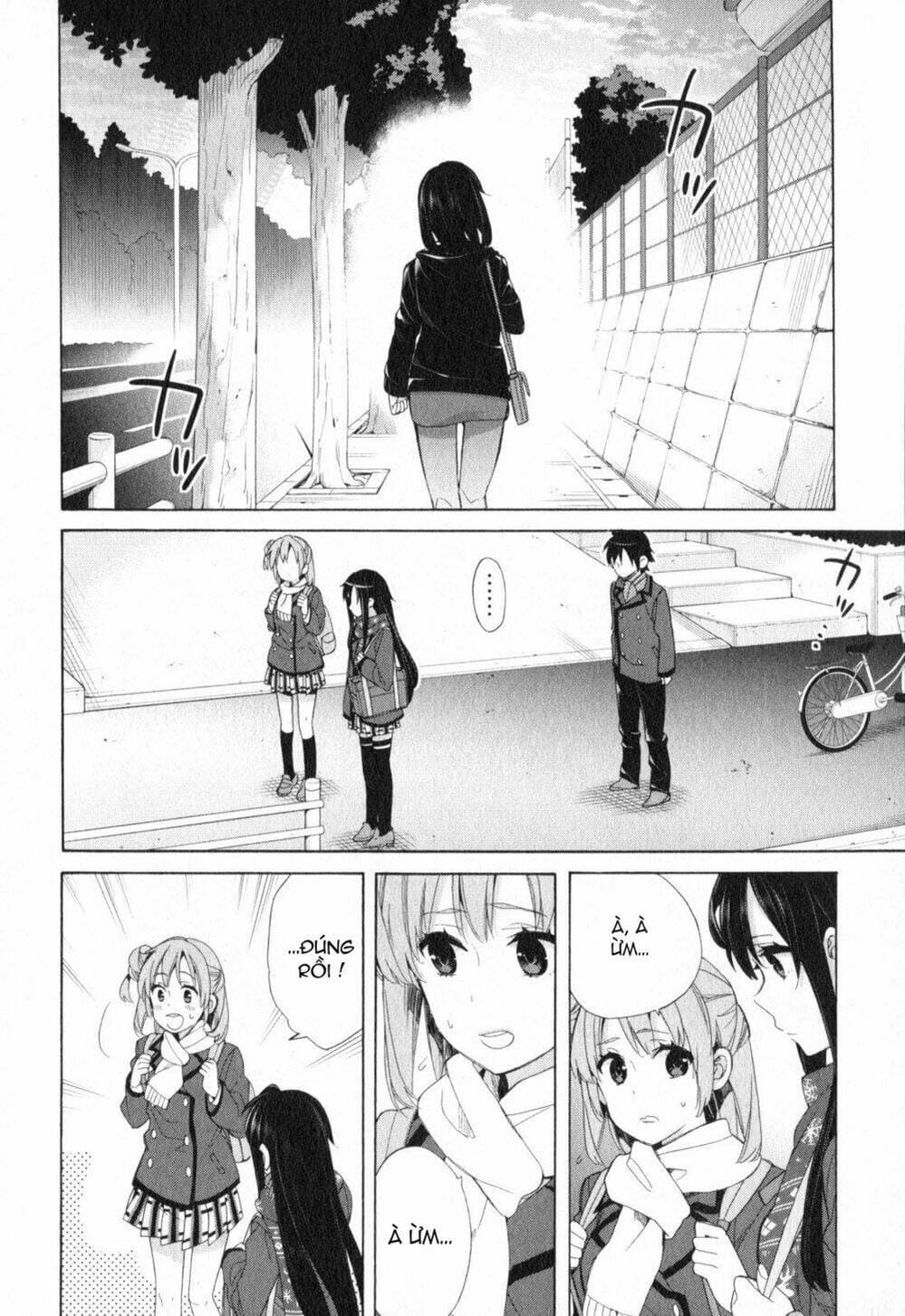 Truyện Tranh Chuyện Tình Thanh Xuân Bi Hài Của Tôi Quả Nhiên Là Sai Lầm - Oregairu trang 6