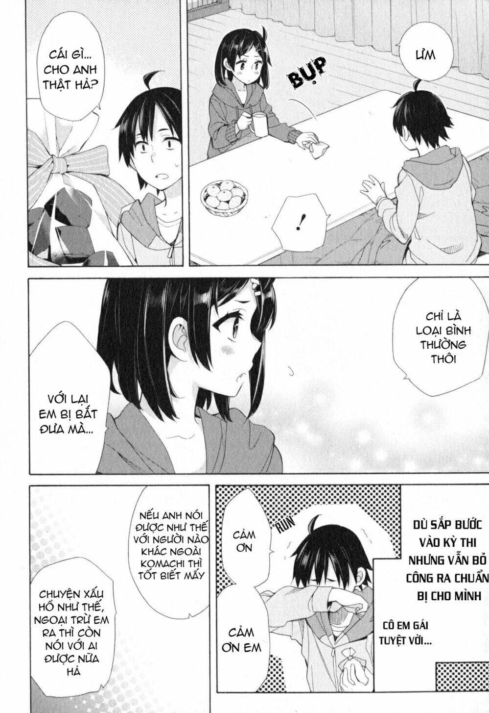 Truyện Tranh Chuyện Tình Thanh Xuân Bi Hài Của Tôi Quả Nhiên Là Sai Lầm - Oregairu trang 6