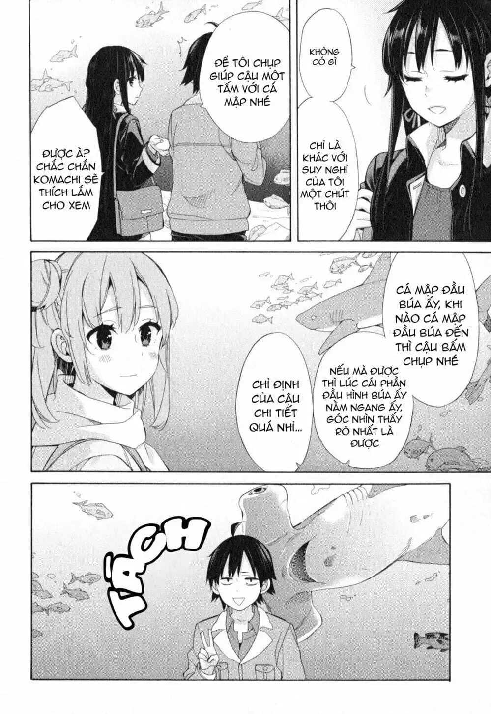 Truyện Tranh Chuyện Tình Thanh Xuân Bi Hài Của Tôi Quả Nhiên Là Sai Lầm - Oregairu trang 6