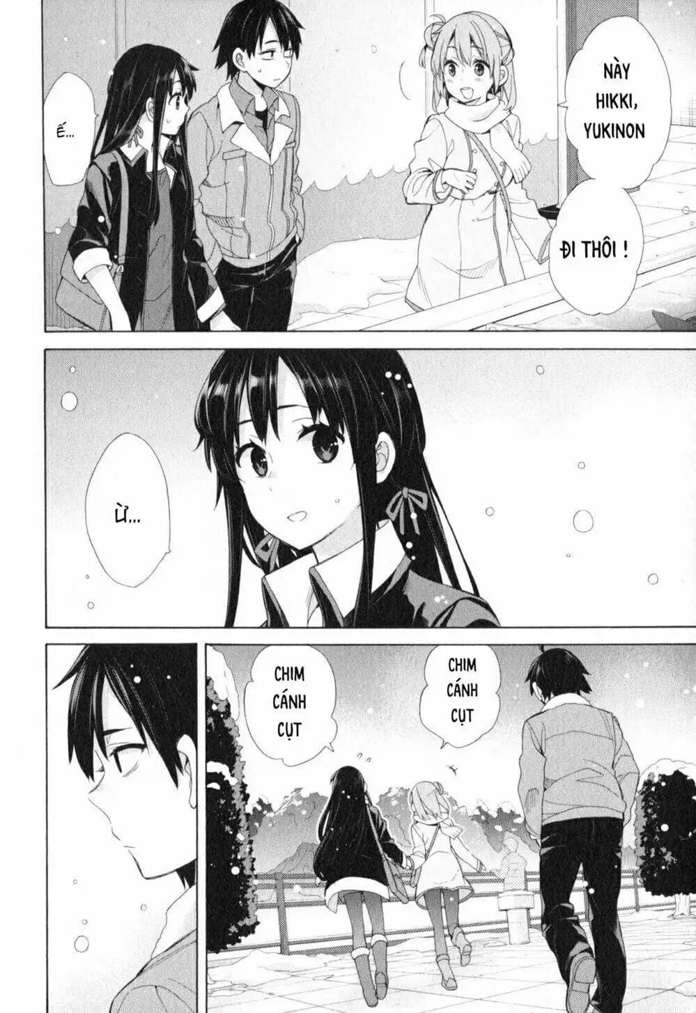 Truyện Tranh Chuyện Tình Thanh Xuân Bi Hài Của Tôi Quả Nhiên Là Sai Lầm - Oregairu trang 6