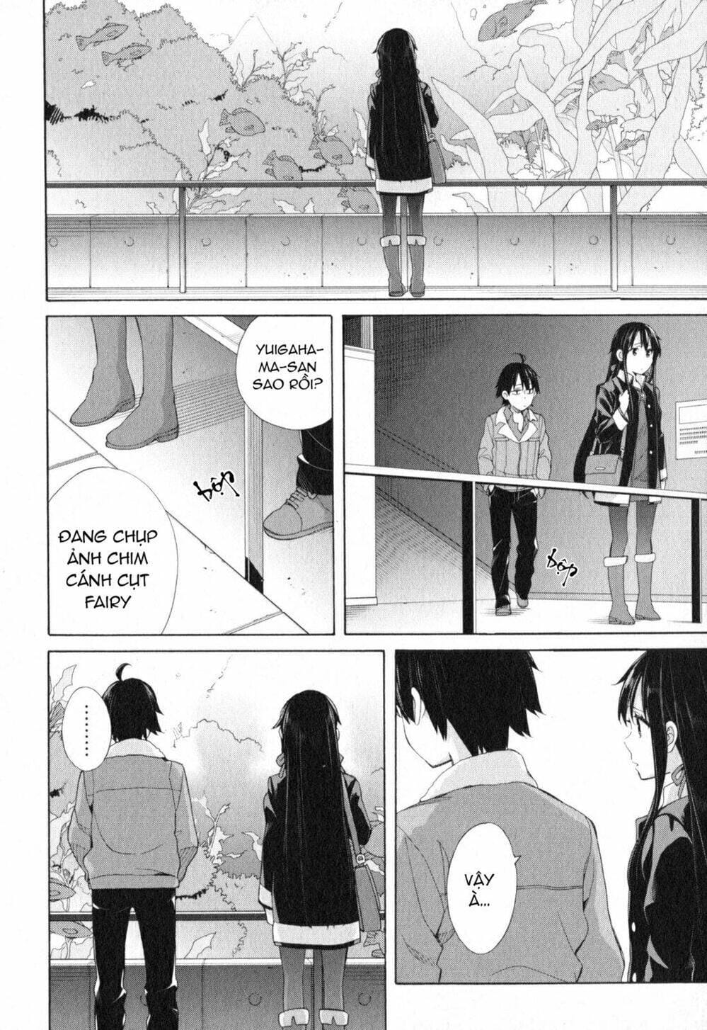Truyện Tranh Chuyện Tình Thanh Xuân Bi Hài Của Tôi Quả Nhiên Là Sai Lầm - Oregairu trang 6