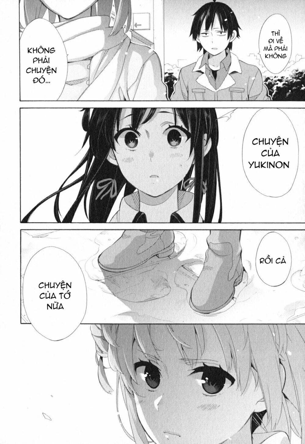 Truyện Tranh Chuyện Tình Thanh Xuân Bi Hài Của Tôi Quả Nhiên Là Sai Lầm - Oregairu trang 6