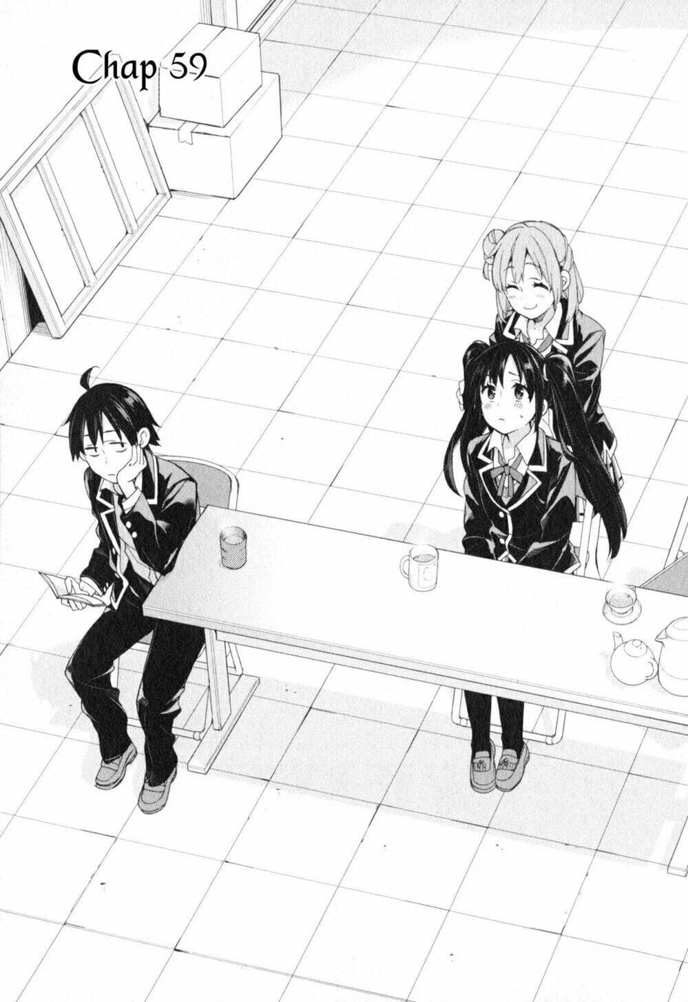 Truyện Tranh Chuyện Tình Thanh Xuân Bi Hài Của Tôi Quả Nhiên Là Sai Lầm - Oregairu trang 6