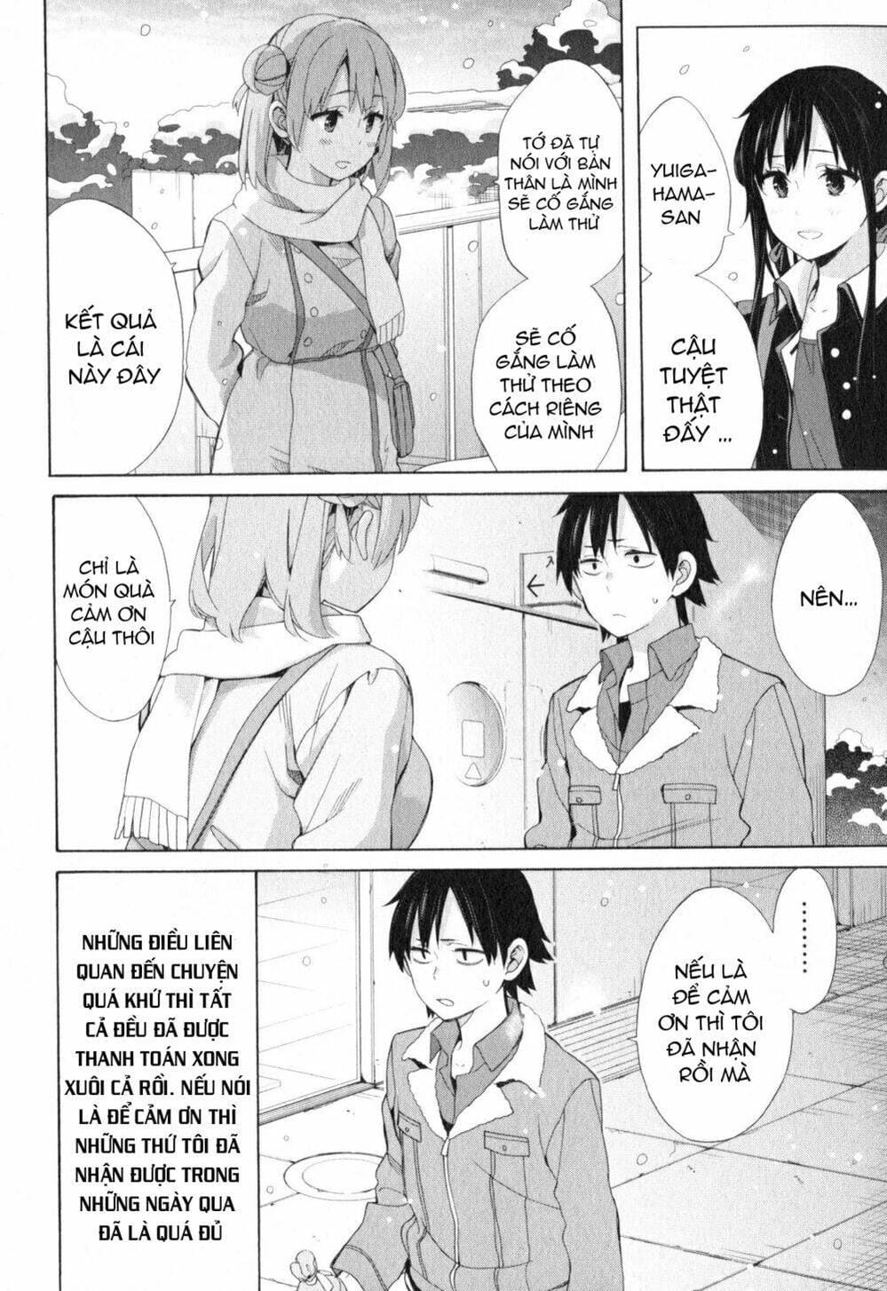 Truyện Tranh Chuyện Tình Thanh Xuân Bi Hài Của Tôi Quả Nhiên Là Sai Lầm - Oregairu trang 6