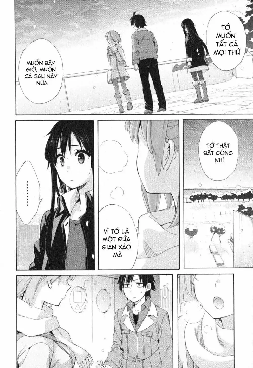 Truyện Tranh Chuyện Tình Thanh Xuân Bi Hài Của Tôi Quả Nhiên Là Sai Lầm - Oregairu trang 6