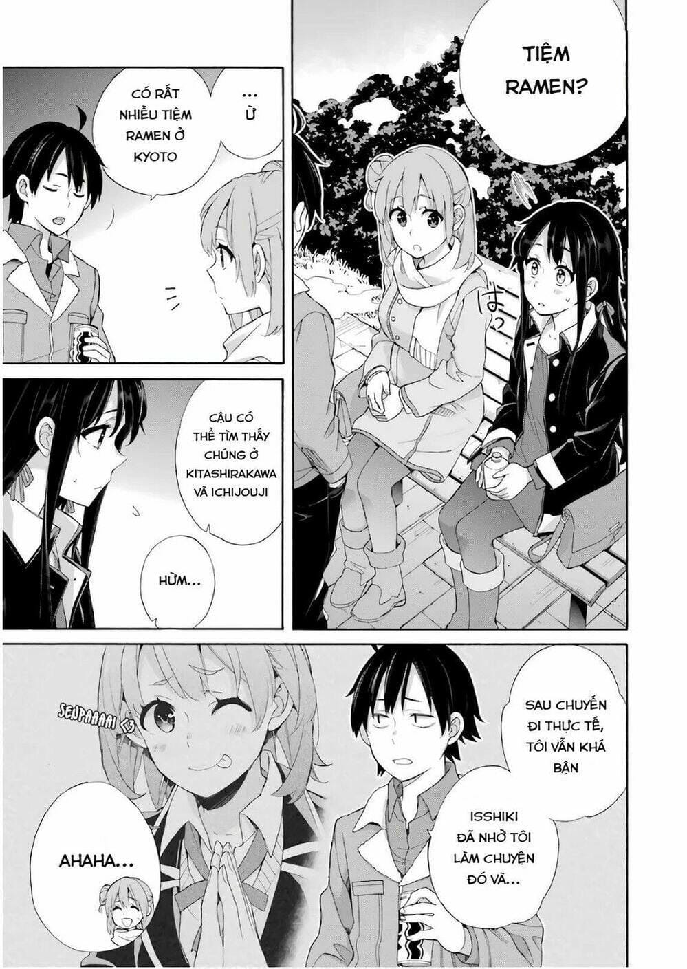 Truyện Tranh Chuyện Tình Thanh Xuân Bi Hài Của Tôi Quả Nhiên Là Sai Lầm - Oregairu trang 6