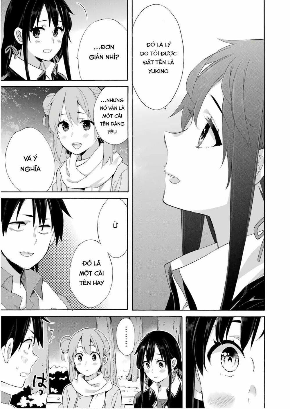 Truyện Tranh Chuyện Tình Thanh Xuân Bi Hài Của Tôi Quả Nhiên Là Sai Lầm - Oregairu trang 6