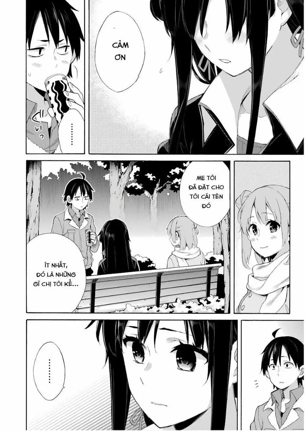 Truyện Tranh Chuyện Tình Thanh Xuân Bi Hài Của Tôi Quả Nhiên Là Sai Lầm - Oregairu trang 6