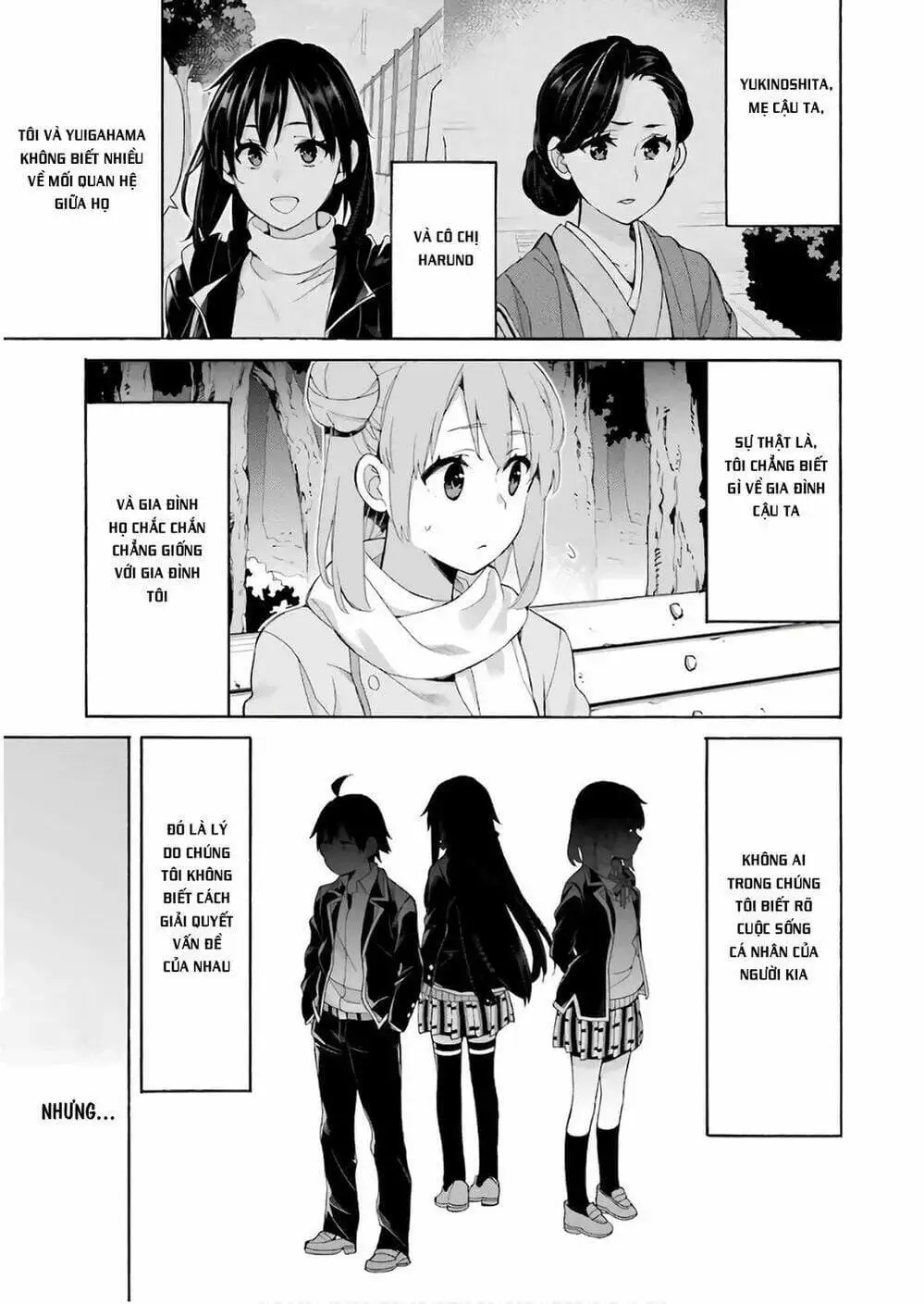 Truyện Tranh Chuyện Tình Thanh Xuân Bi Hài Của Tôi Quả Nhiên Là Sai Lầm - Oregairu trang 6