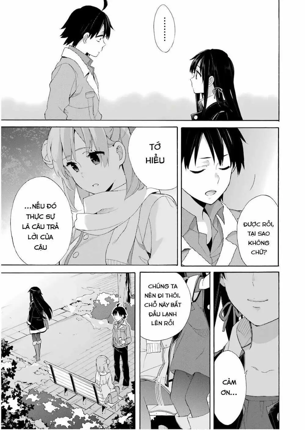 Truyện Tranh Chuyện Tình Thanh Xuân Bi Hài Của Tôi Quả Nhiên Là Sai Lầm - Oregairu trang 6