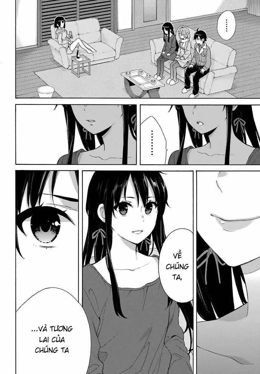 Truyện Tranh Chuyện Tình Thanh Xuân Bi Hài Của Tôi Quả Nhiên Là Sai Lầm - Oregairu trang 6