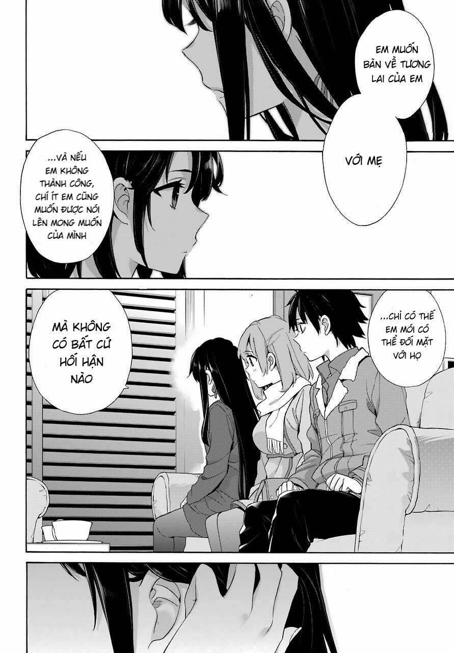 Truyện Tranh Chuyện Tình Thanh Xuân Bi Hài Của Tôi Quả Nhiên Là Sai Lầm - Oregairu trang 6
