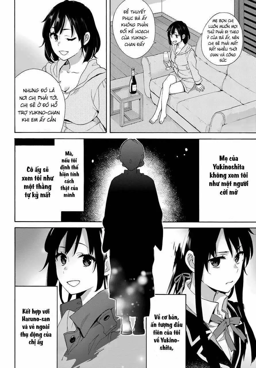 Truyện Tranh Chuyện Tình Thanh Xuân Bi Hài Của Tôi Quả Nhiên Là Sai Lầm - Oregairu trang 6