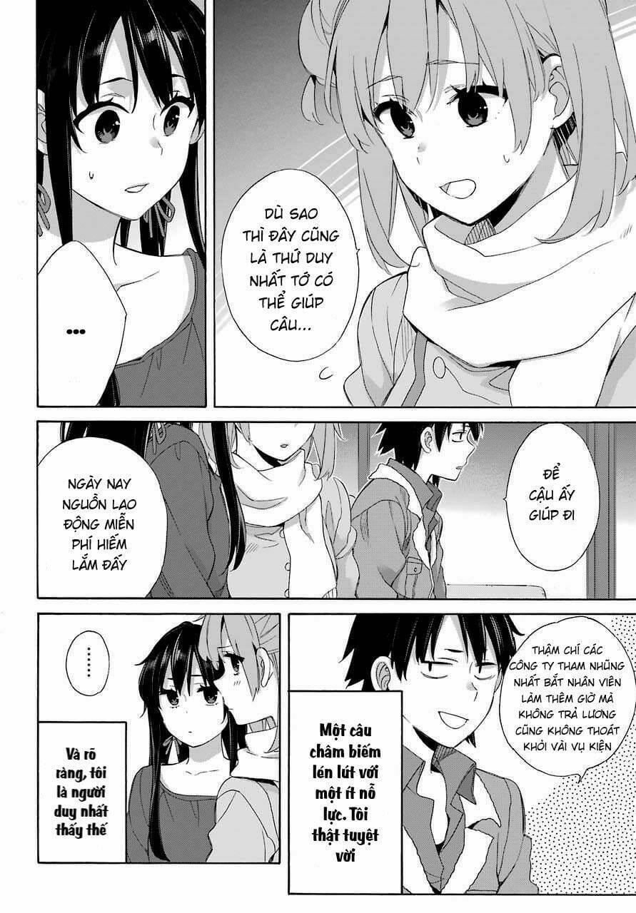 Truyện Tranh Chuyện Tình Thanh Xuân Bi Hài Của Tôi Quả Nhiên Là Sai Lầm - Oregairu trang 6