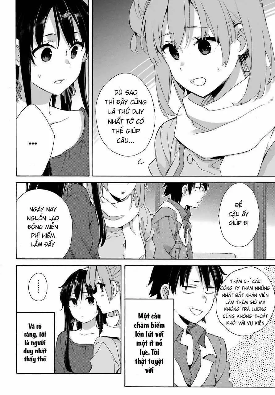 Truyện Tranh Chuyện Tình Thanh Xuân Bi Hài Của Tôi Quả Nhiên Là Sai Lầm - Oregairu trang 6