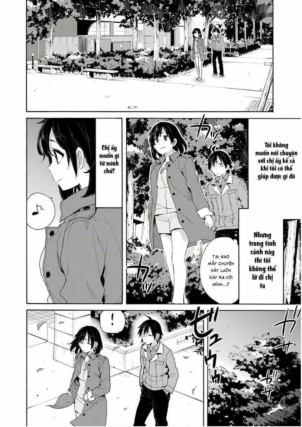 Truyện Tranh Chuyện Tình Thanh Xuân Bi Hài Của Tôi Quả Nhiên Là Sai Lầm - Oregairu trang 6