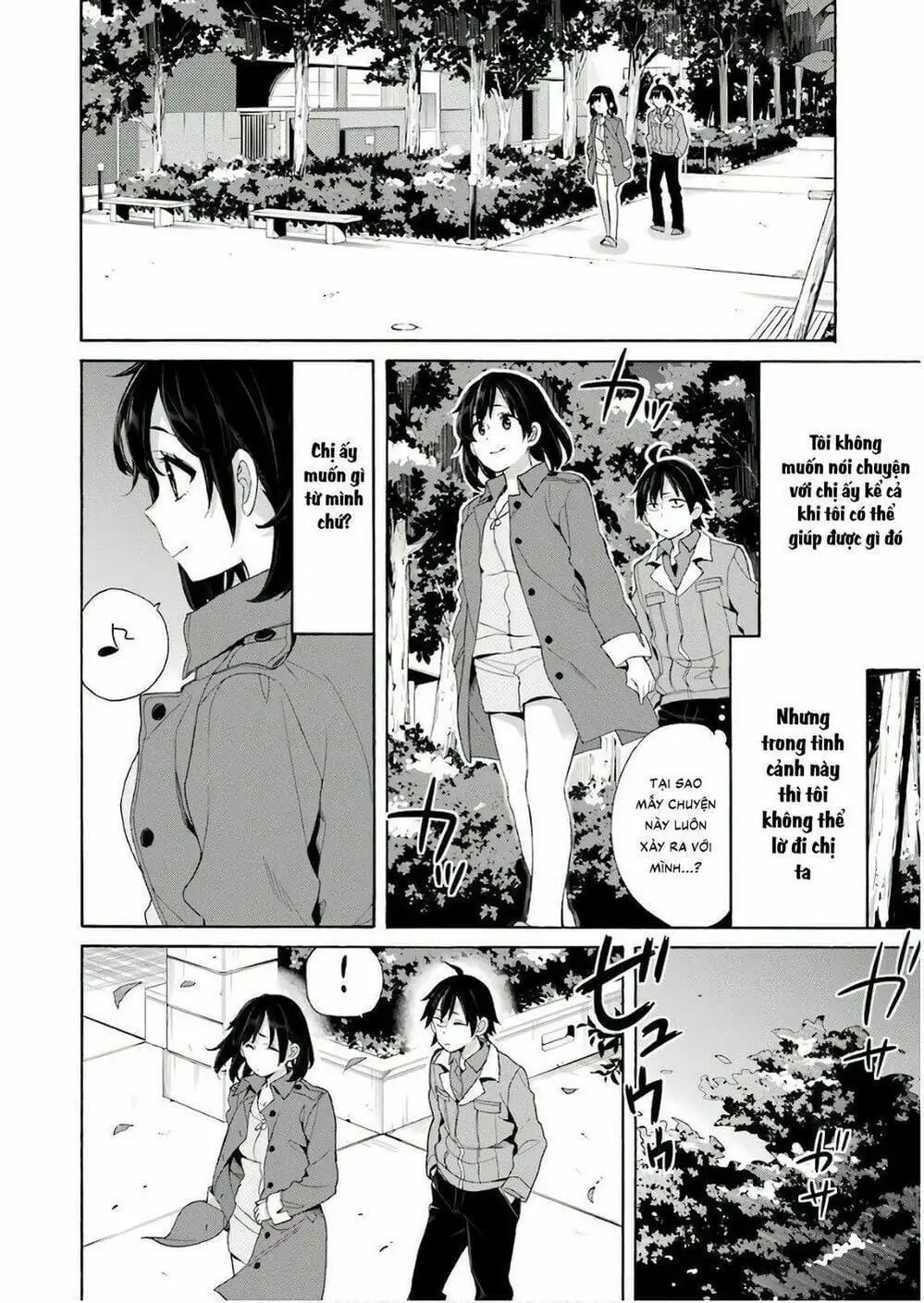 Truyện Tranh Chuyện Tình Thanh Xuân Bi Hài Của Tôi Quả Nhiên Là Sai Lầm - Oregairu trang 6