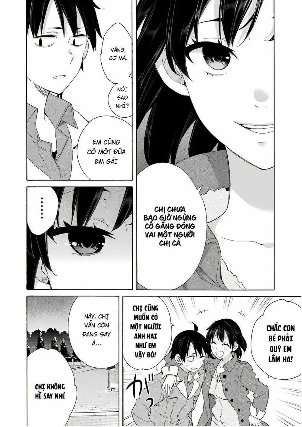 Truyện Tranh Chuyện Tình Thanh Xuân Bi Hài Của Tôi Quả Nhiên Là Sai Lầm - Oregairu trang 6