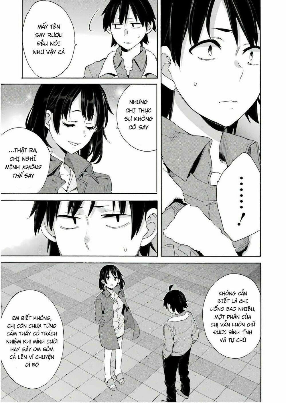 Truyện Tranh Chuyện Tình Thanh Xuân Bi Hài Của Tôi Quả Nhiên Là Sai Lầm - Oregairu trang 6