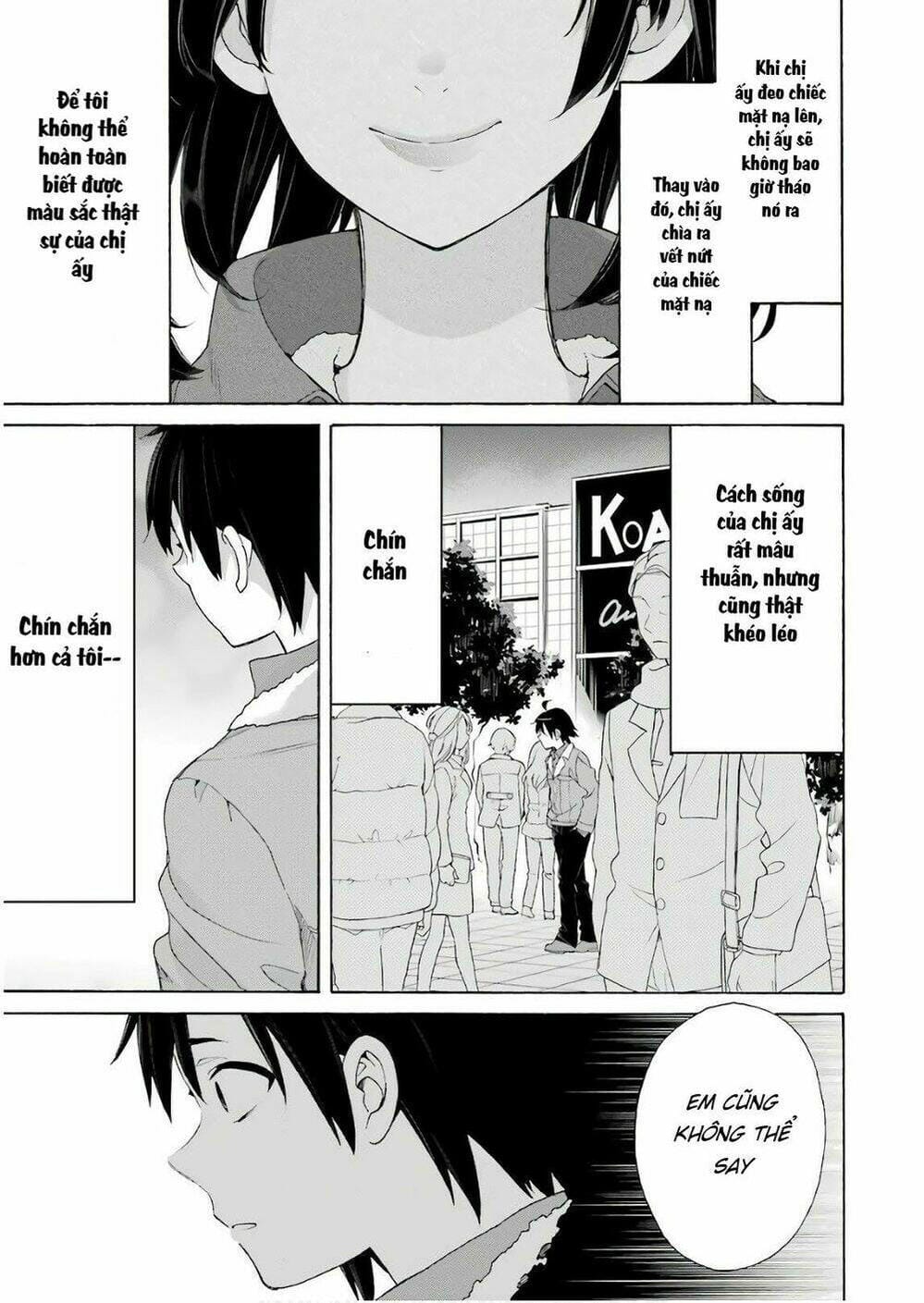 Truyện Tranh Chuyện Tình Thanh Xuân Bi Hài Của Tôi Quả Nhiên Là Sai Lầm - Oregairu trang 6