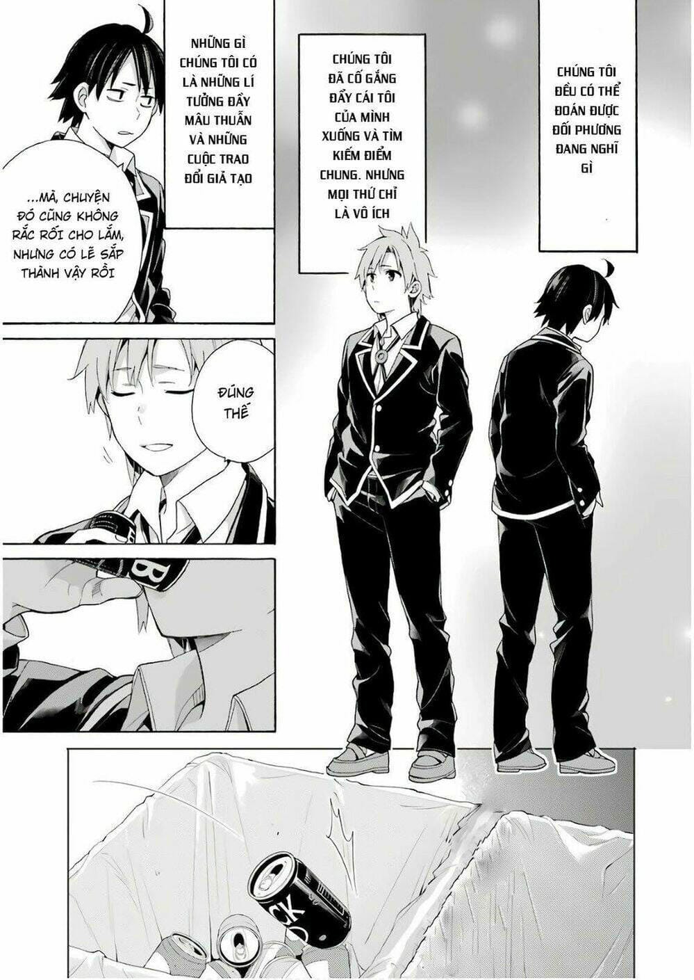 Truyện Tranh Chuyện Tình Thanh Xuân Bi Hài Của Tôi Quả Nhiên Là Sai Lầm - Oregairu trang 6