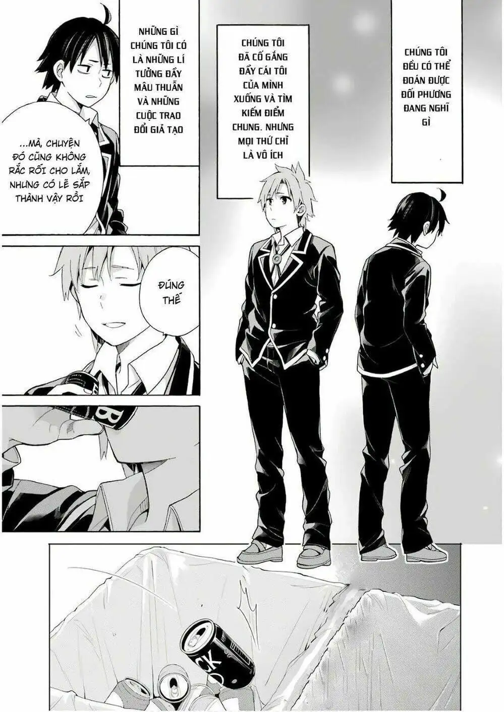 Truyện Tranh Chuyện Tình Thanh Xuân Bi Hài Của Tôi Quả Nhiên Là Sai Lầm - Oregairu trang 6