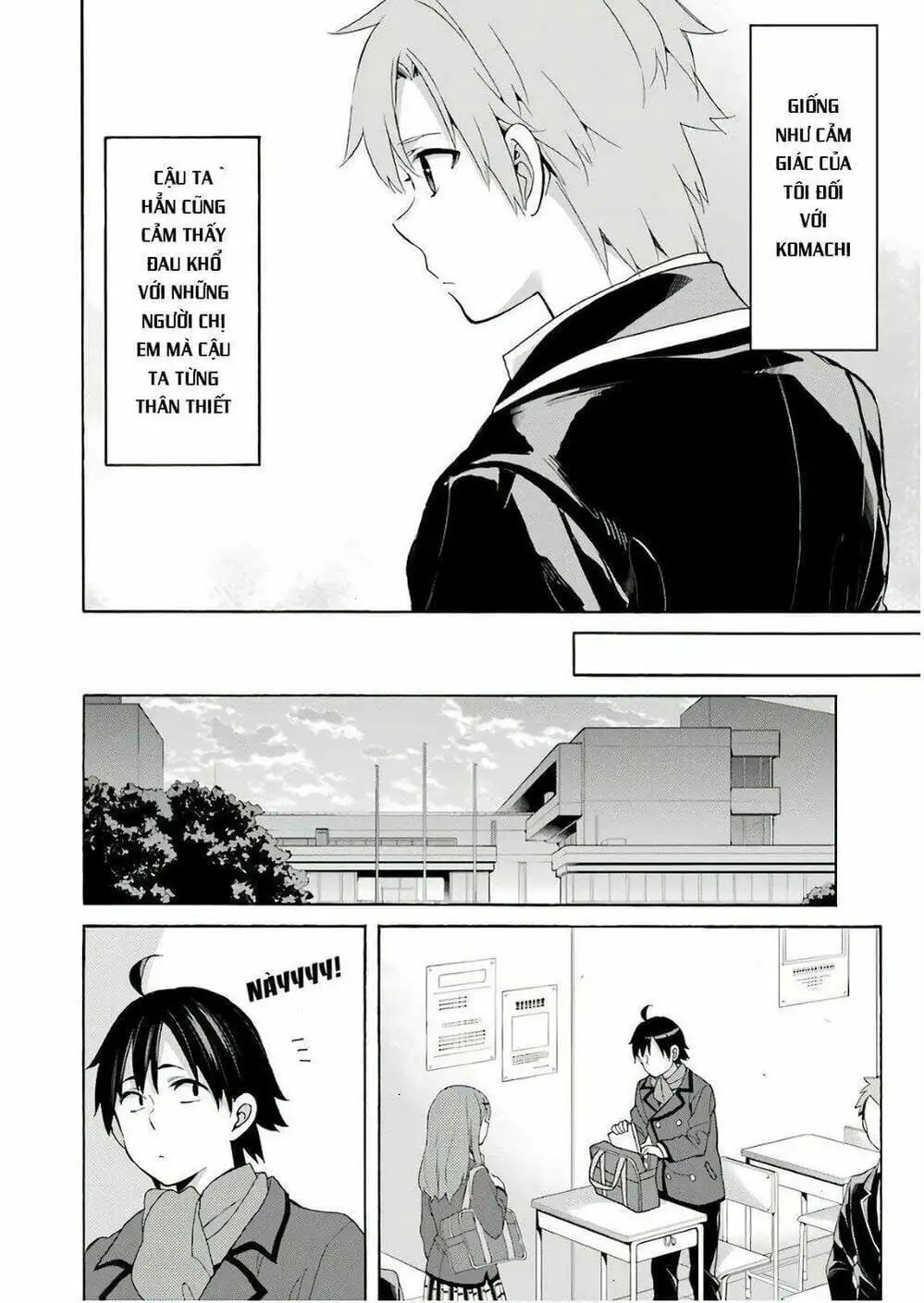 Truyện Tranh Chuyện Tình Thanh Xuân Bi Hài Của Tôi Quả Nhiên Là Sai Lầm - Oregairu trang 6