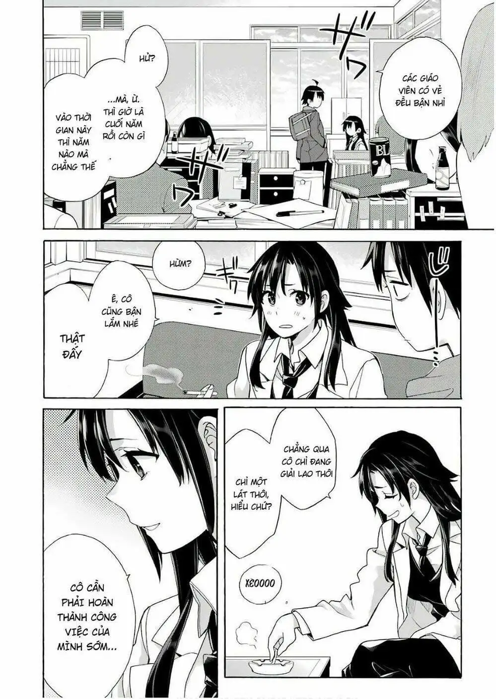 Truyện Tranh Chuyện Tình Thanh Xuân Bi Hài Của Tôi Quả Nhiên Là Sai Lầm - Oregairu trang 6