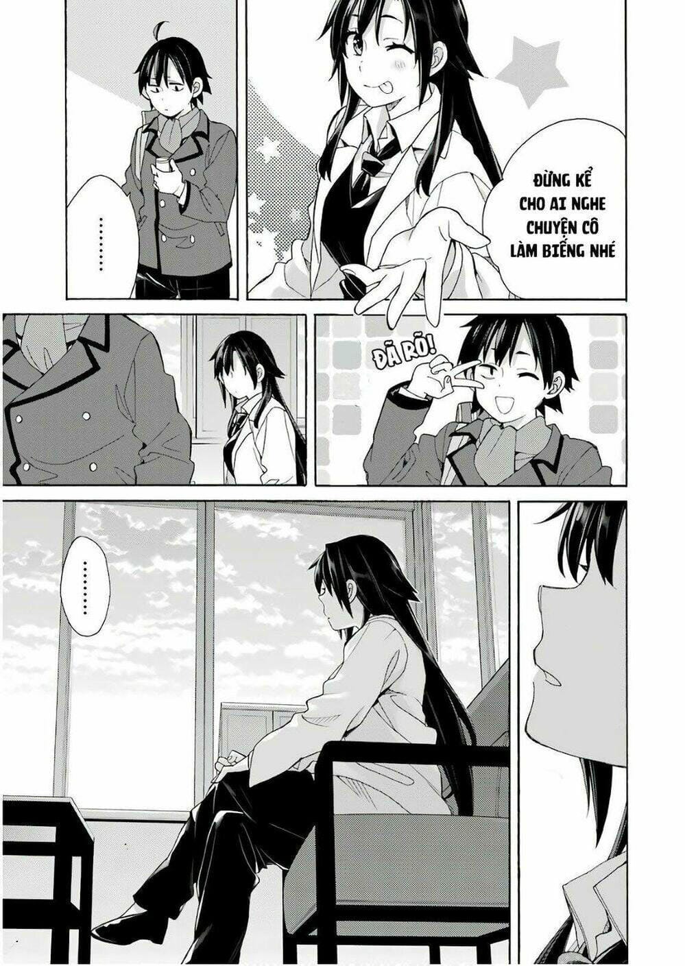 Truyện Tranh Chuyện Tình Thanh Xuân Bi Hài Của Tôi Quả Nhiên Là Sai Lầm - Oregairu trang 6