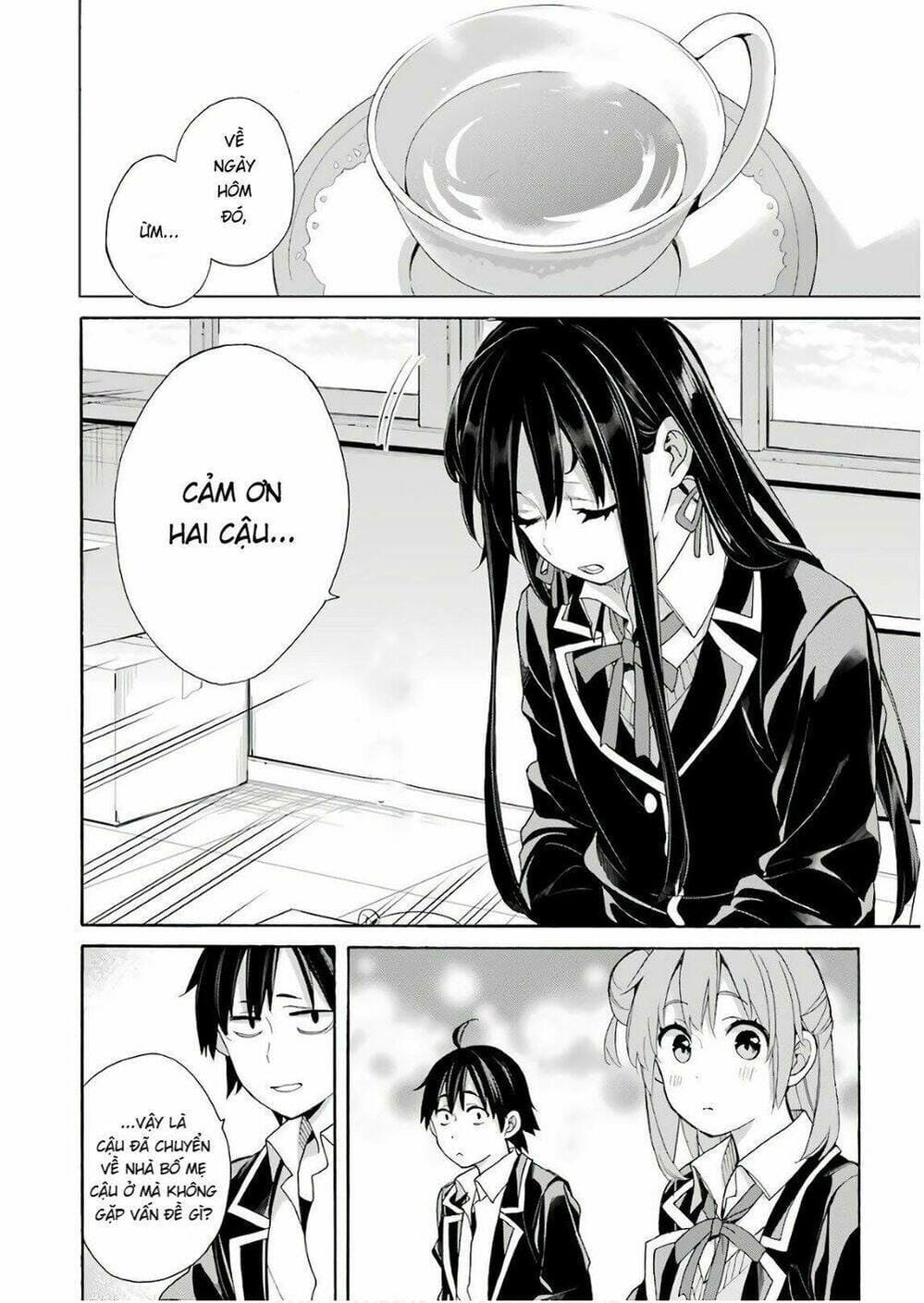 Truyện Tranh Chuyện Tình Thanh Xuân Bi Hài Của Tôi Quả Nhiên Là Sai Lầm - Oregairu trang 6