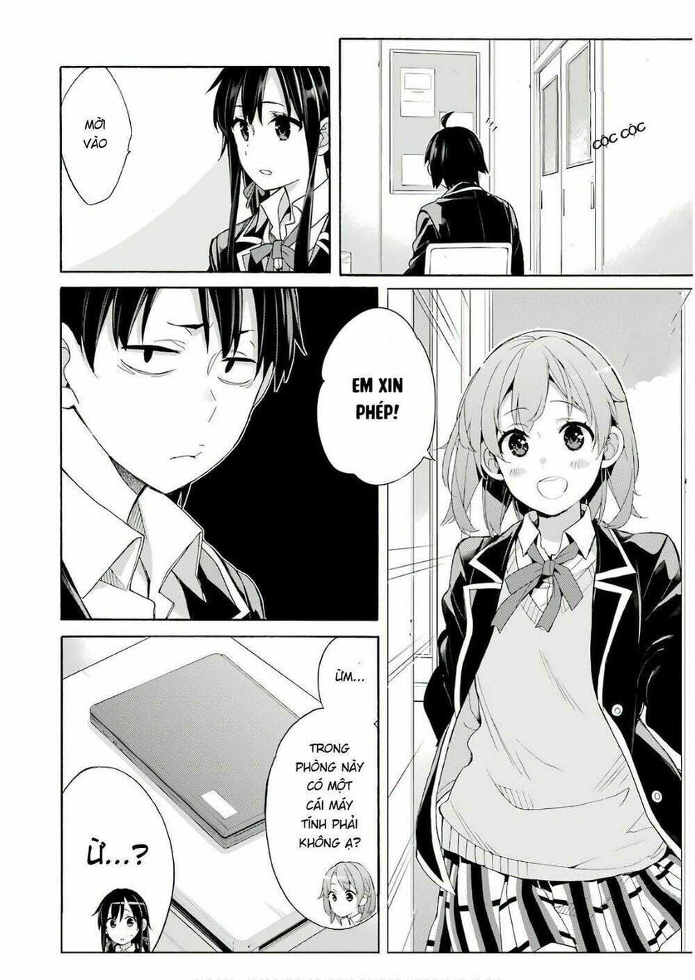 Truyện Tranh Chuyện Tình Thanh Xuân Bi Hài Của Tôi Quả Nhiên Là Sai Lầm - Oregairu trang 6