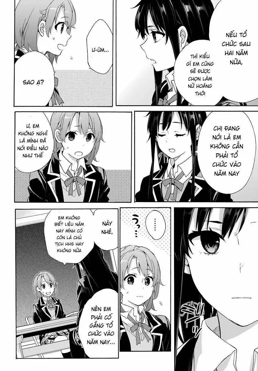 Truyện Tranh Chuyện Tình Thanh Xuân Bi Hài Của Tôi Quả Nhiên Là Sai Lầm - Oregairu trang 6