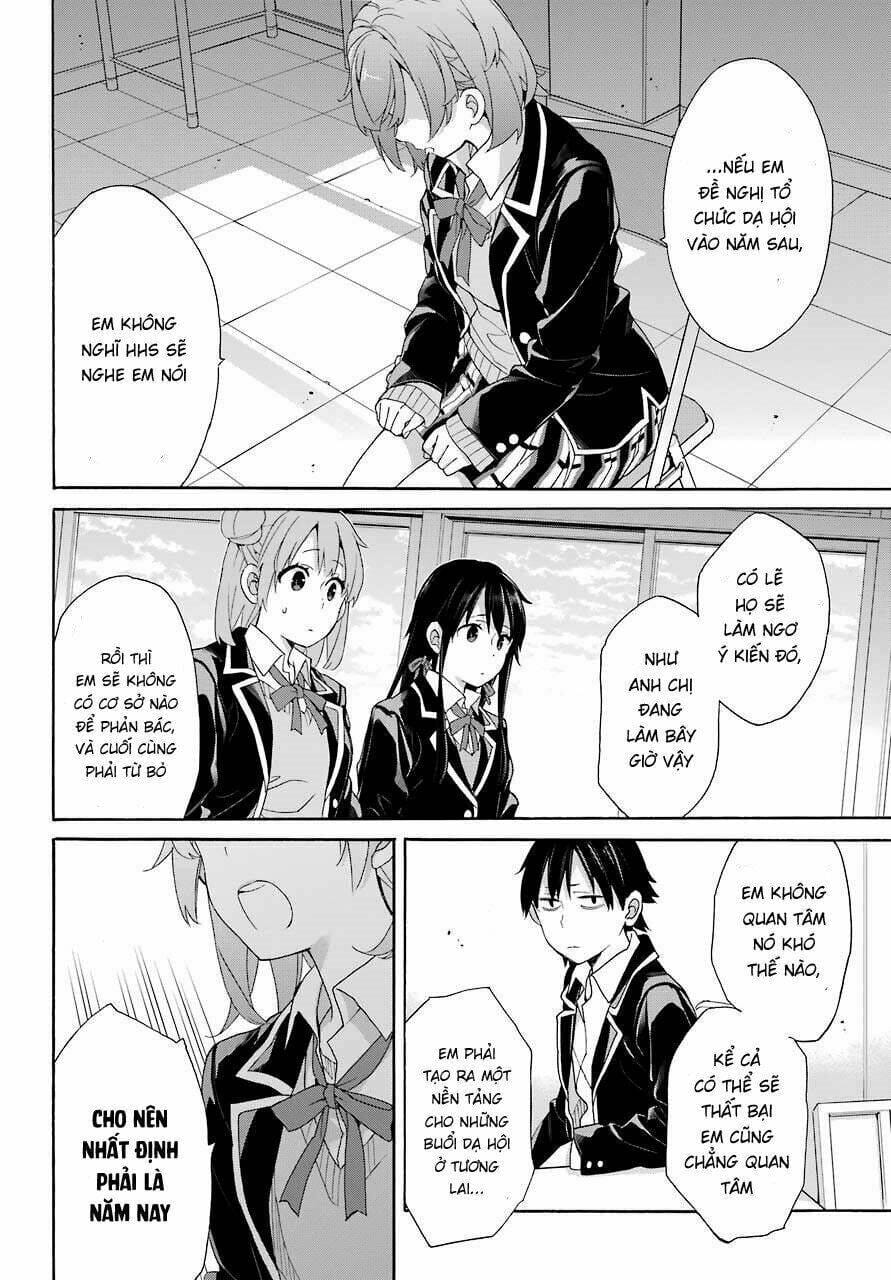 Truyện Tranh Chuyện Tình Thanh Xuân Bi Hài Của Tôi Quả Nhiên Là Sai Lầm - Oregairu trang 6