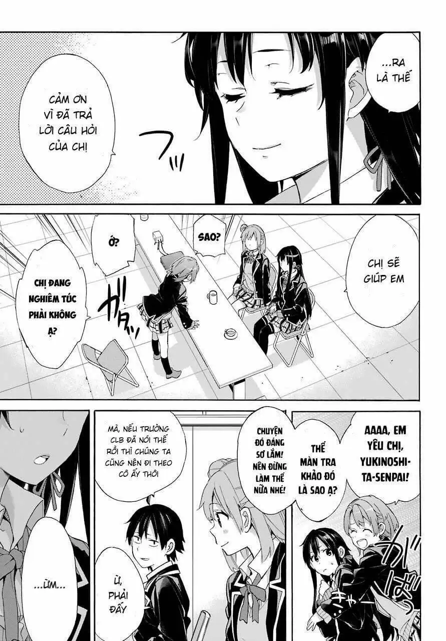 Truyện Tranh Chuyện Tình Thanh Xuân Bi Hài Của Tôi Quả Nhiên Là Sai Lầm - Oregairu trang 6