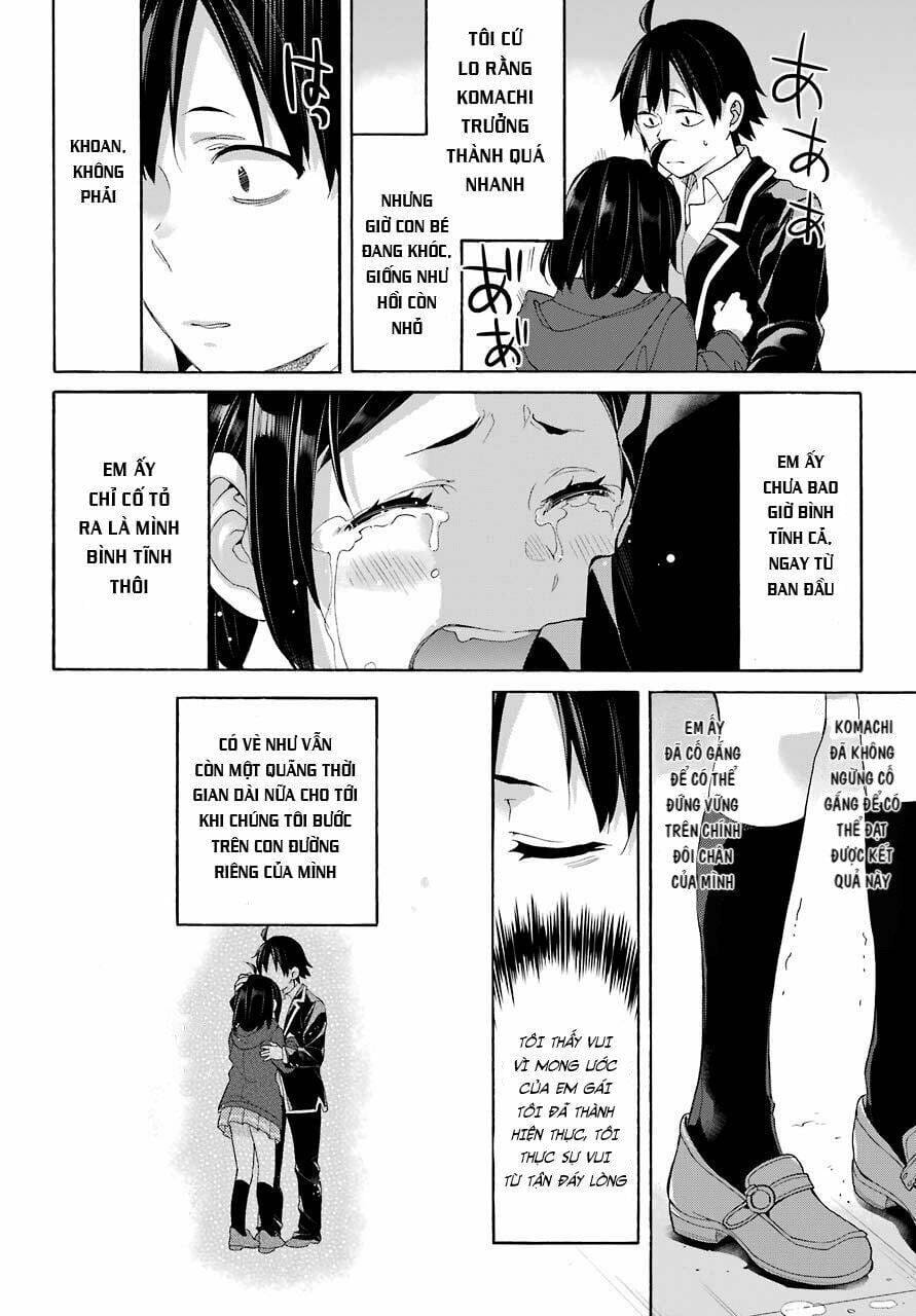 Truyện Tranh Chuyện Tình Thanh Xuân Bi Hài Của Tôi Quả Nhiên Là Sai Lầm - Oregairu trang 6