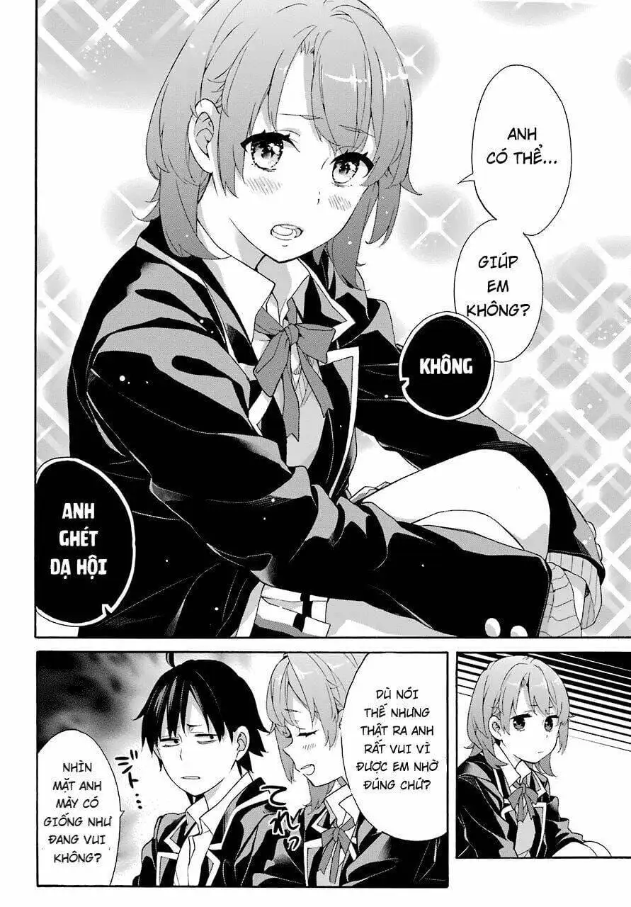 Truyện Tranh Chuyện Tình Thanh Xuân Bi Hài Của Tôi Quả Nhiên Là Sai Lầm - Oregairu trang 6