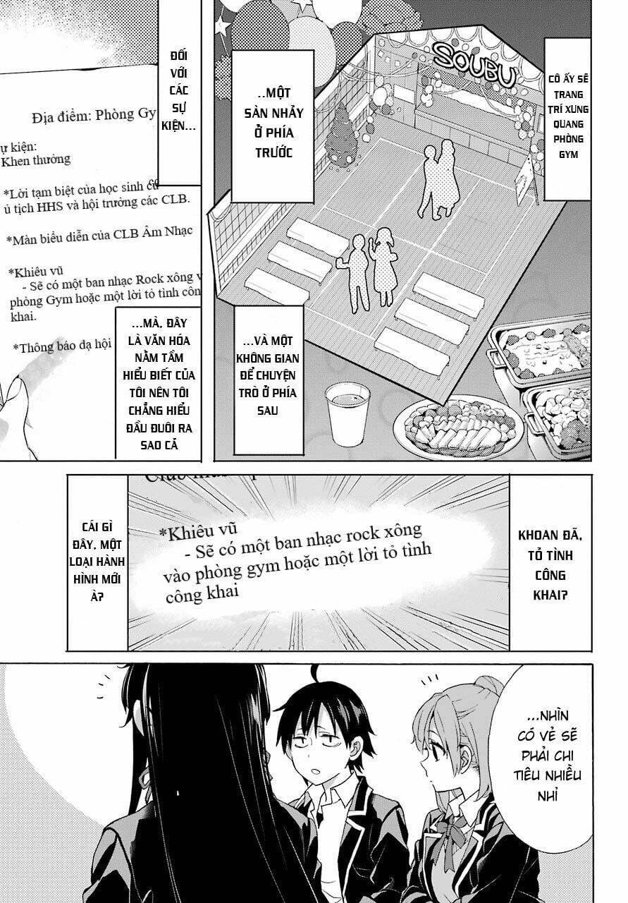 Truyện Tranh Chuyện Tình Thanh Xuân Bi Hài Của Tôi Quả Nhiên Là Sai Lầm - Oregairu trang 6