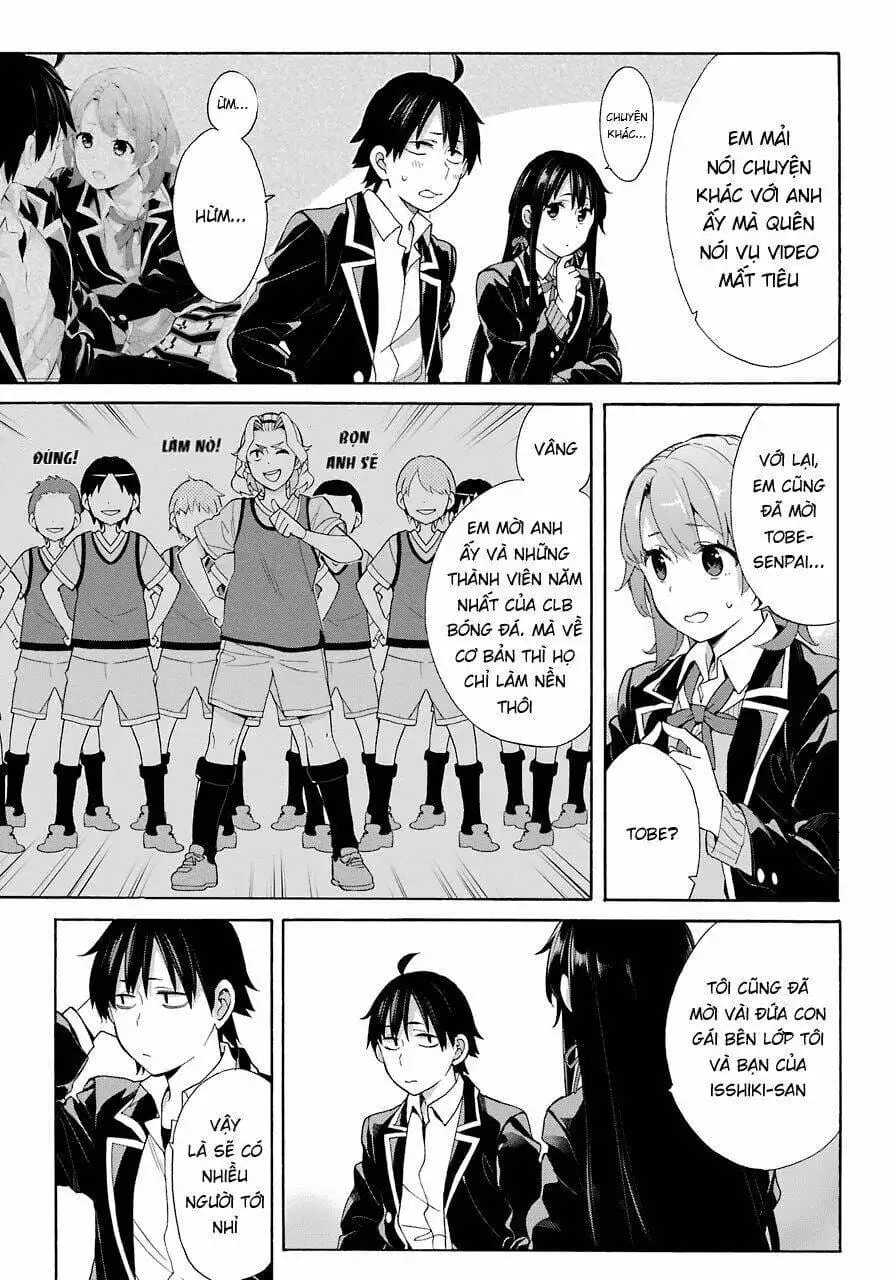 Truyện Tranh Chuyện Tình Thanh Xuân Bi Hài Của Tôi Quả Nhiên Là Sai Lầm - Oregairu trang 6