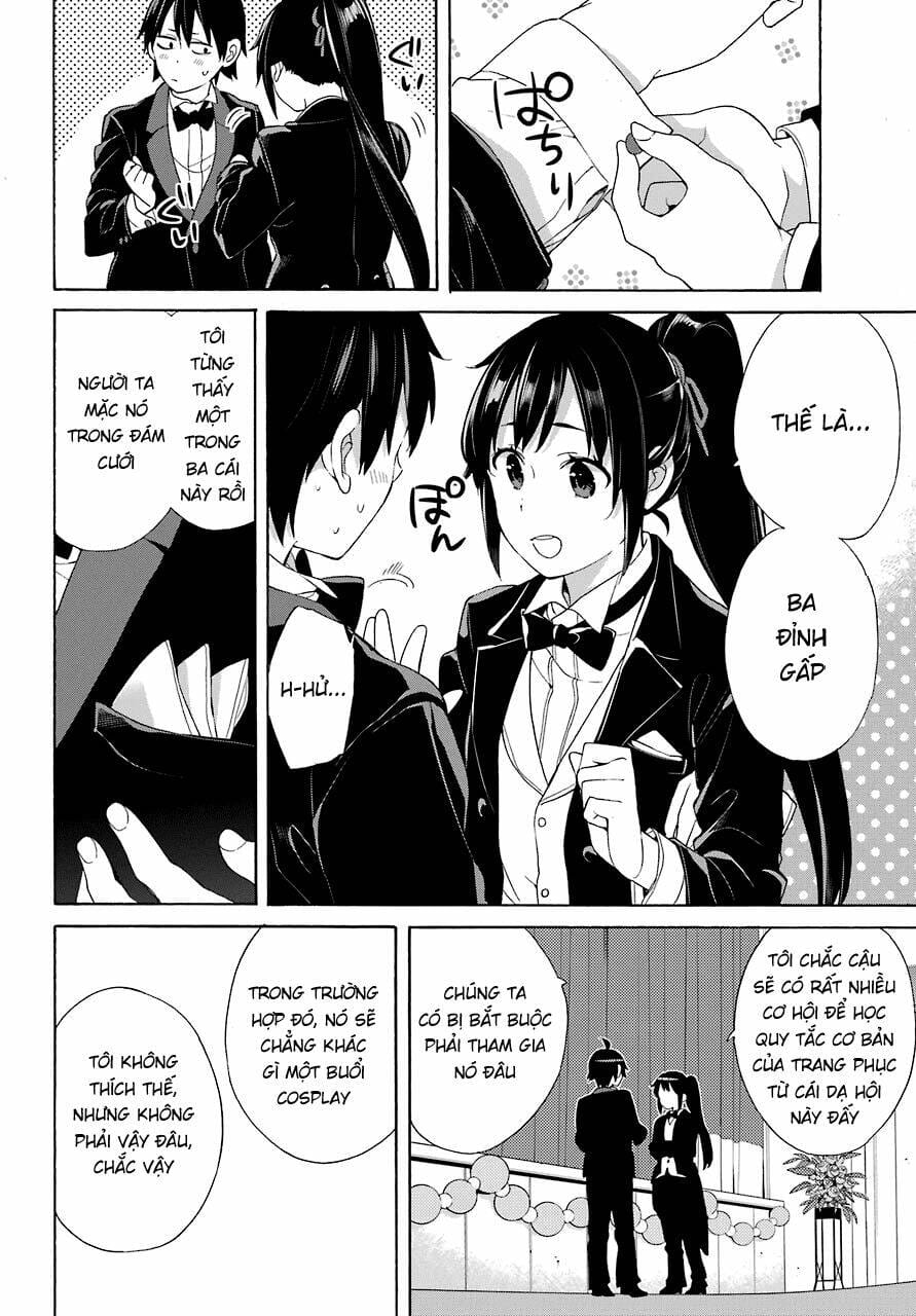 Truyện Tranh Chuyện Tình Thanh Xuân Bi Hài Của Tôi Quả Nhiên Là Sai Lầm - Oregairu trang 6