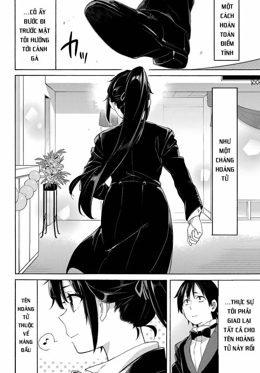 Truyện Tranh Chuyện Tình Thanh Xuân Bi Hài Của Tôi Quả Nhiên Là Sai Lầm - Oregairu trang 6